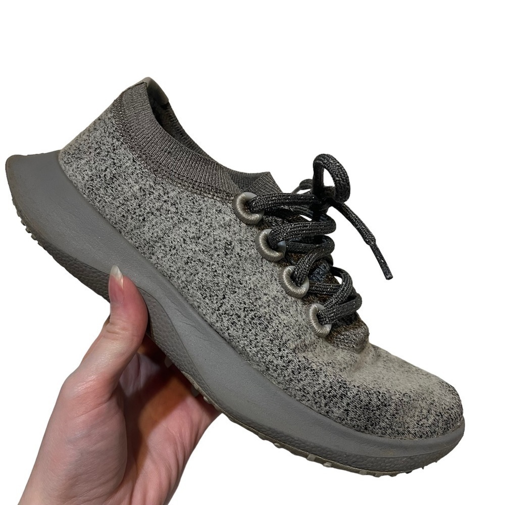 allbirds womens wool dasher size 7.5 mizzle Gray Runners Exercise Casual Low.
